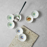 環(tamaki) 二連豆皿(レッド)