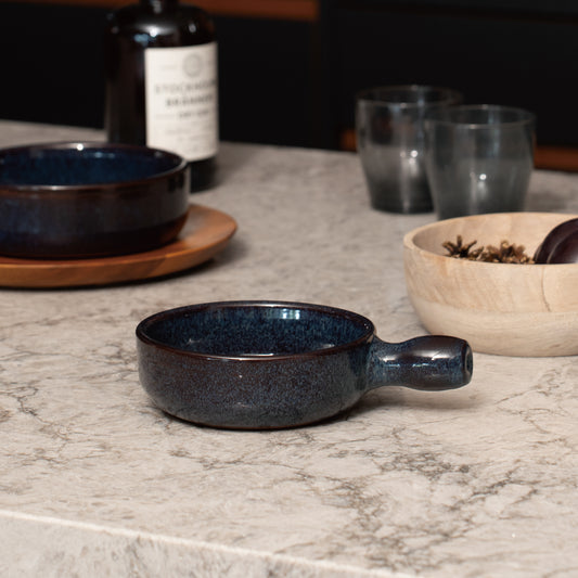 ELMO 片手キャセロール 13cm(ネイビーブルー)