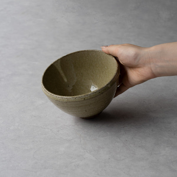 【NEW】木景（kokage）深ボール 15cm(黄貫入)
