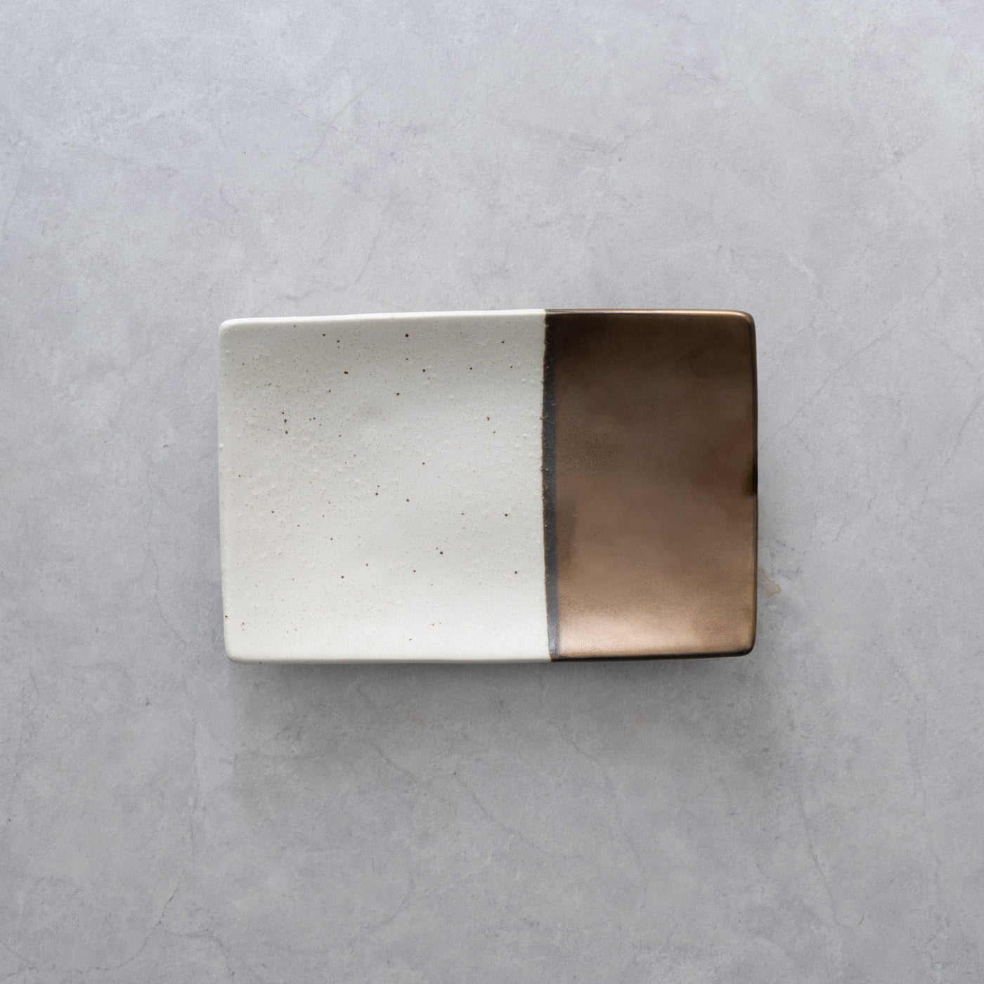 奏（sou） 長角皿21cm（ゴールド/ホワイト） – 皿・プレート – 一流