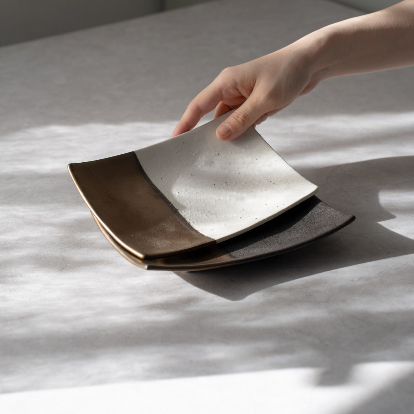 白金線長角皿１枚770円２２枚セット 白金線長角皿1枚770円22枚セット 白金線長角