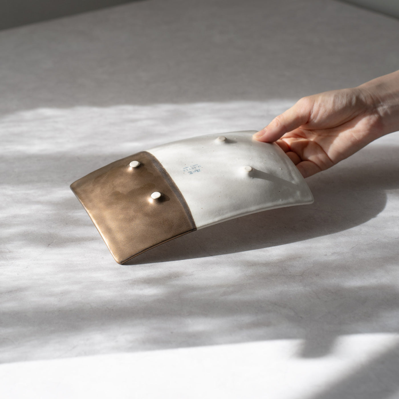 英国パラゴン　コバルト＆ゴールドローズ　BBプレート大皿　F7 英国 豪華 パラゴン コバルト＆ゴールド ローズ BBプレート 大皿