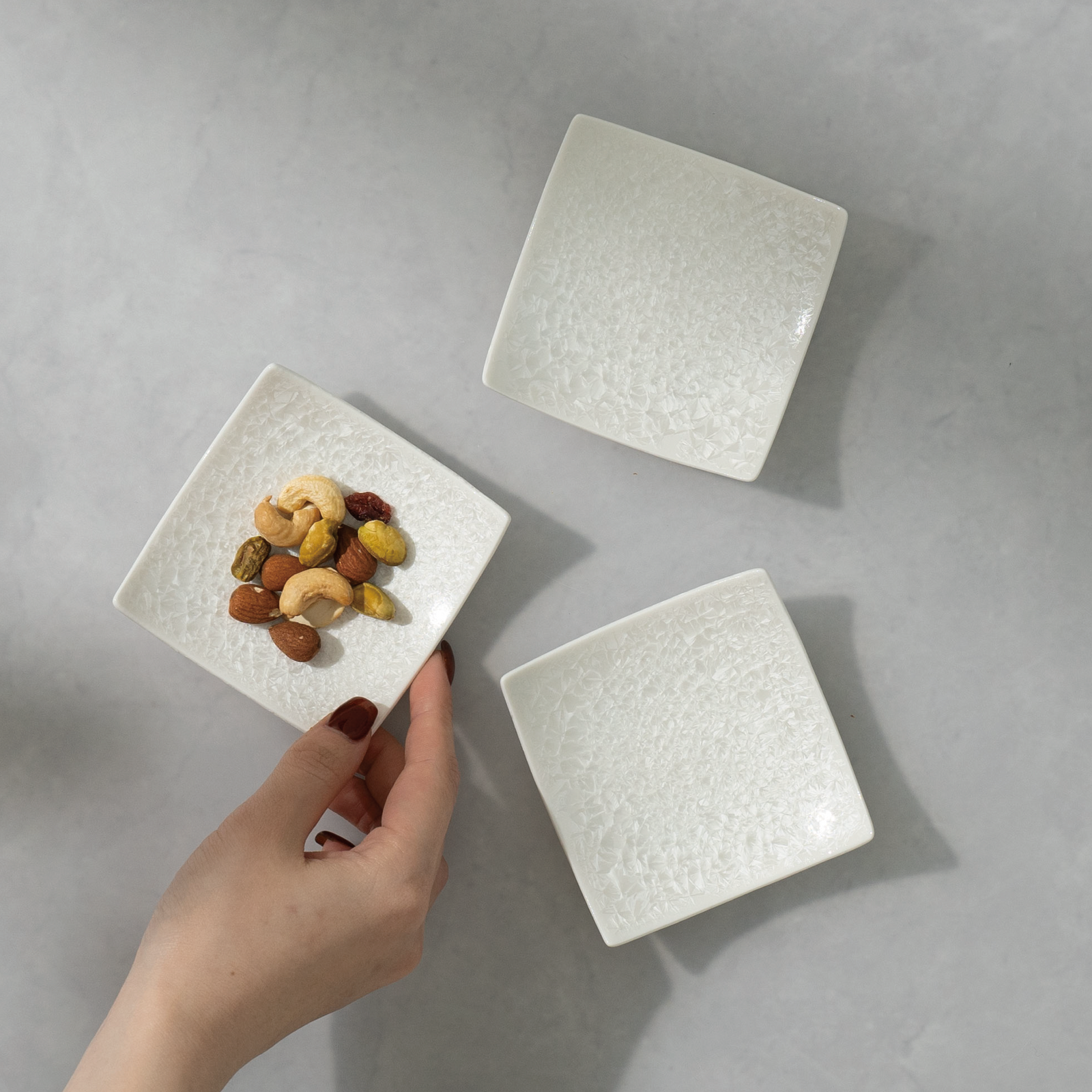 咲（saku） スクエアディッシュ – 豆皿・小皿／皿・プレート（～14cm