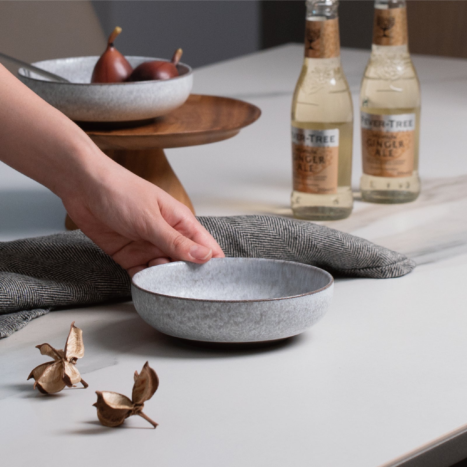 ザラホーム　珊瑚　食器 Neige（ネージュ）ボール14cm – 鉢・ボール – 一流レストラン