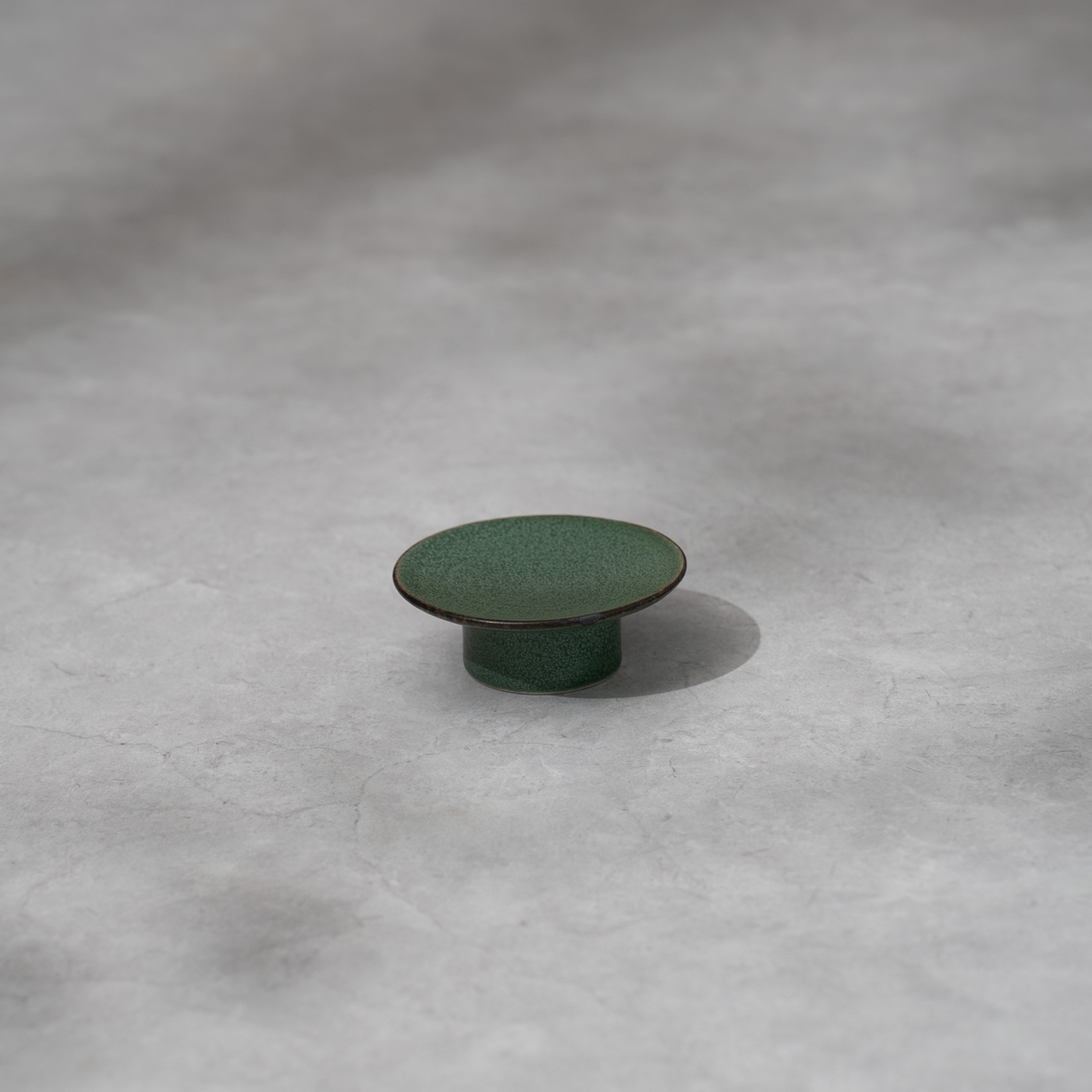 NOVA （ノヴァ）高台ディッシュ 8cm（グリーン） – 豆皿・小皿／皿