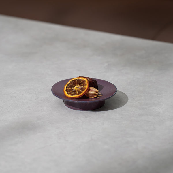 NOVA （ノヴァ）高台ディッシュ 11cm（パープル） – 豆皿・小皿／皿