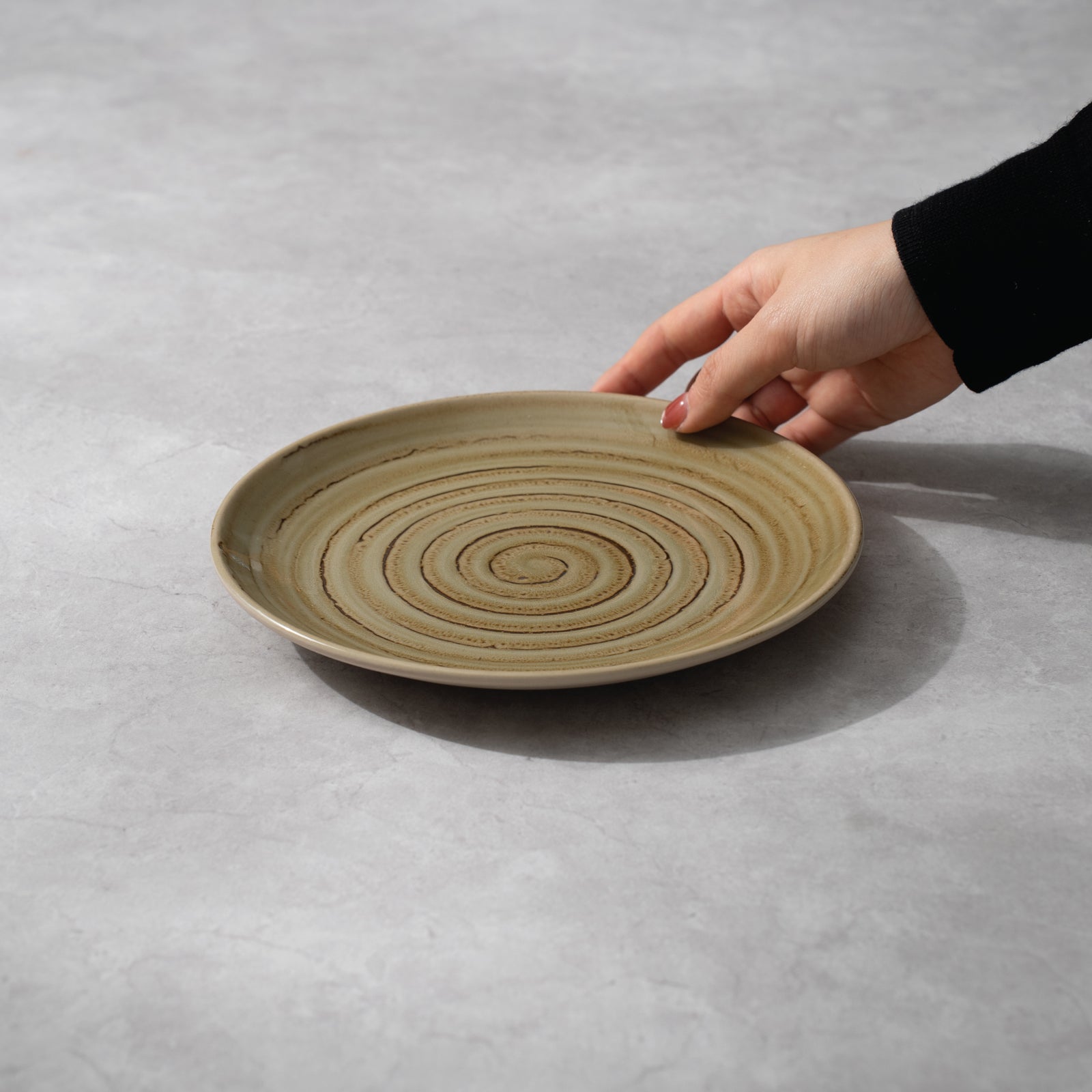 SPOT （スポット）フラットプレート 21cm（ベージュ） – 皿・プレート