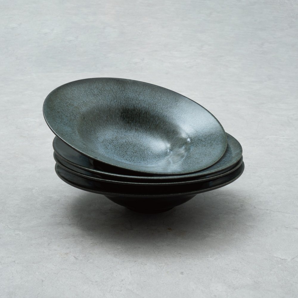 ワイドリムクーププレート 26cm　ペア ワイドリムクーププレート 26cm ペア