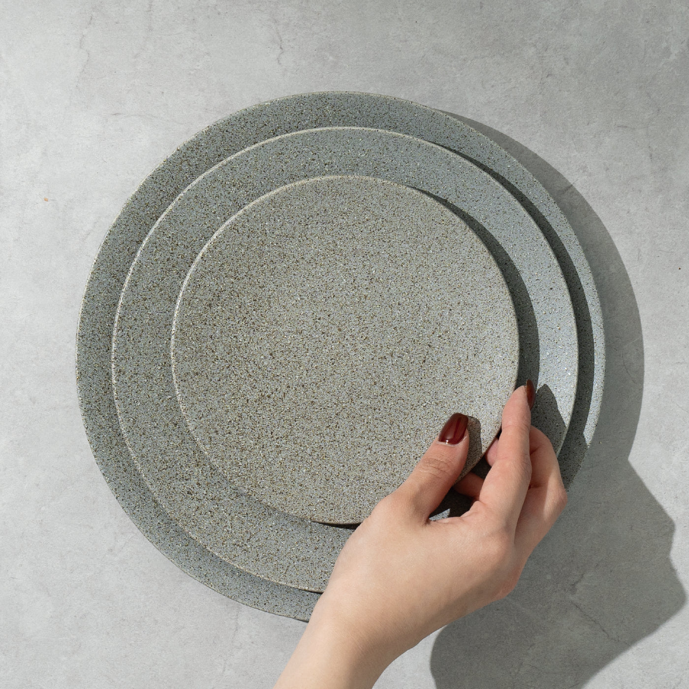 ソフィー プレート 16.5cm(グレー) – 皿・プレート – 一流レストラン ソフィー プレート 16.5cm(グレー) – 皿・プレート – 一流レストラン