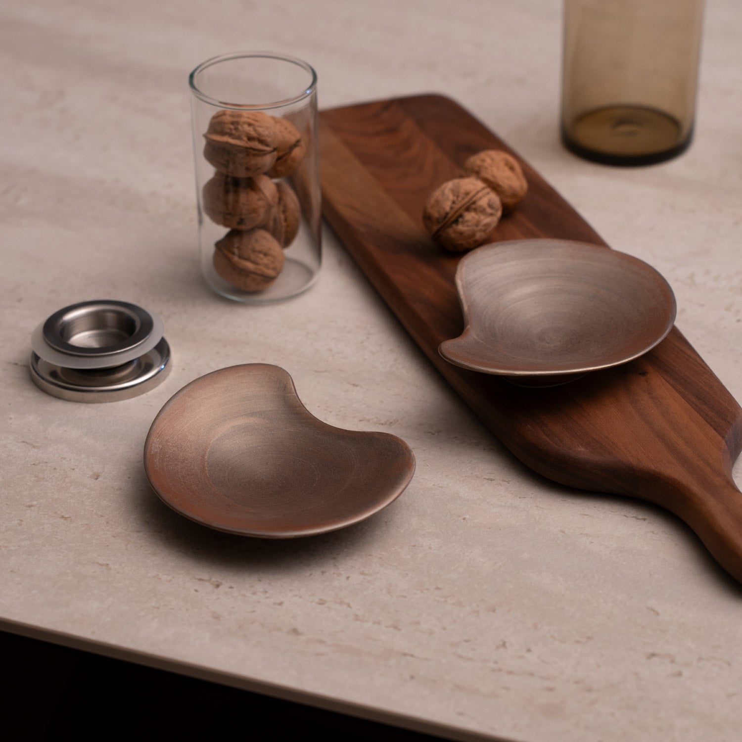 崇雪（shusetsu） カシュープレート 13cm （ゴールド）