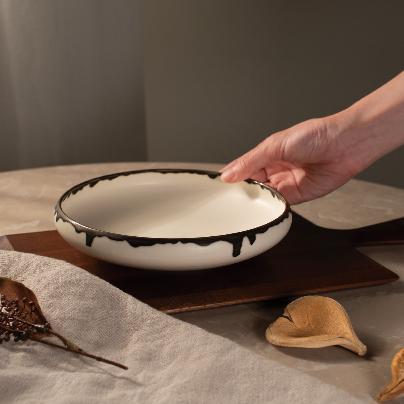 セオリー クープボール19.5cm（マットホワイト） – スープ・パスタ