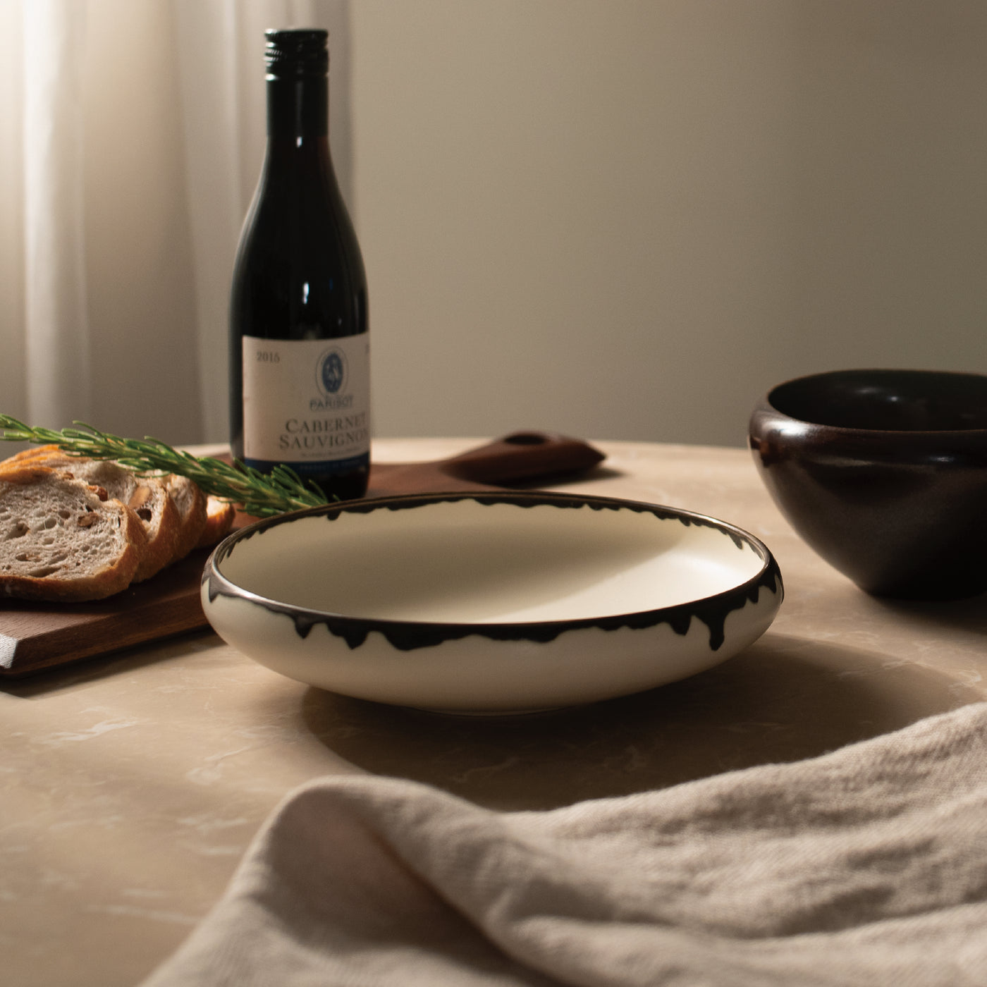 セオリー クープボール19.5cm（マットホワイト） – スープ・パスタ