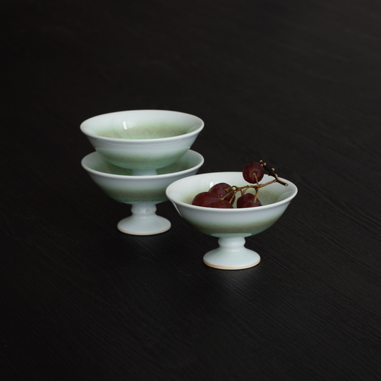 環（tamaki） 高台鉢（グリーン）