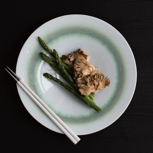 環（tamaki） ラウンドプレート 26cm（グリーン）