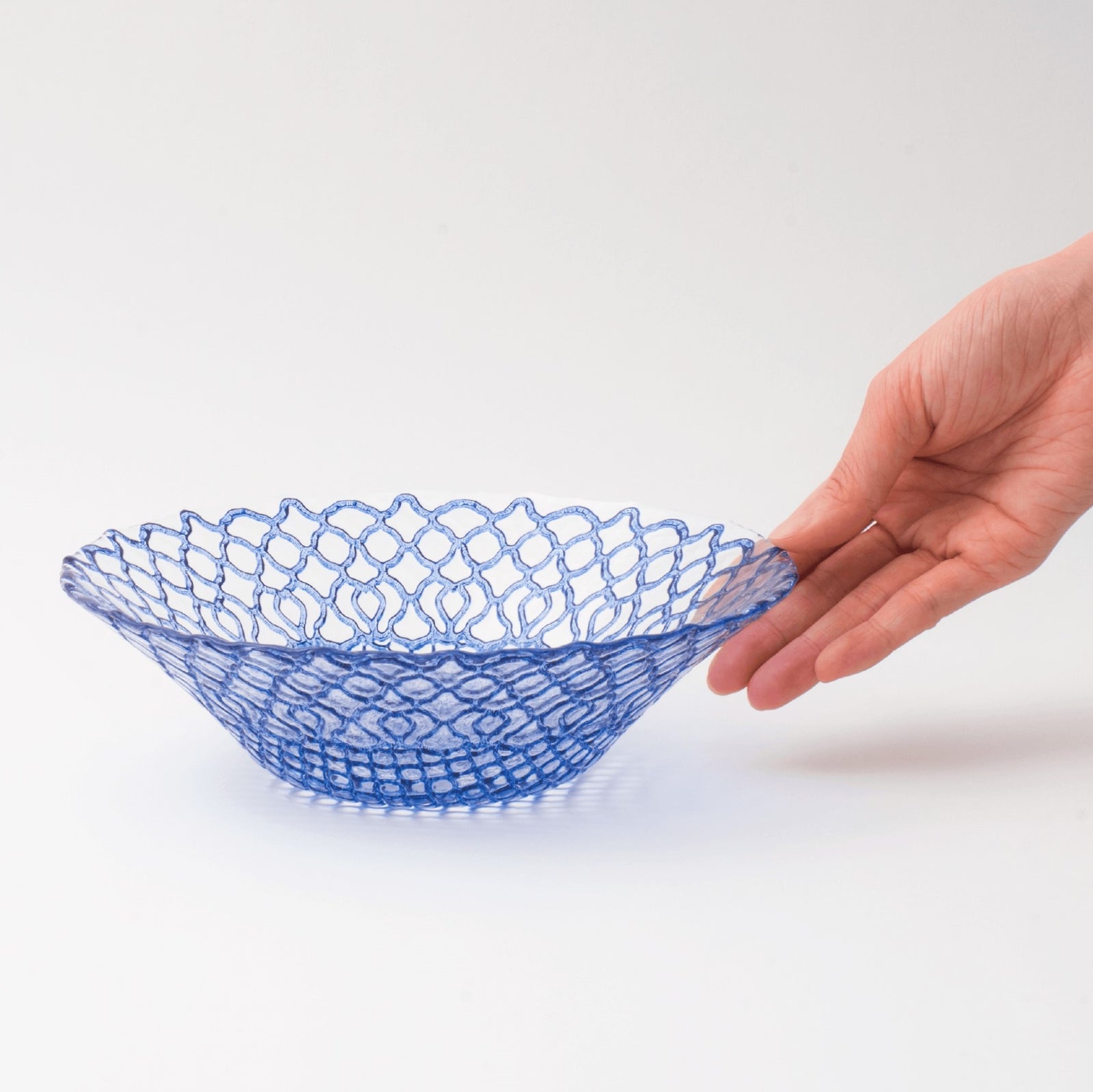 ハナ ボール21cm（ブルー） – 鉢・ボール – 一流レストラン愛用 モダン