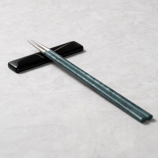 ポーラマーブルチョップスティック(フォレストグリーン)