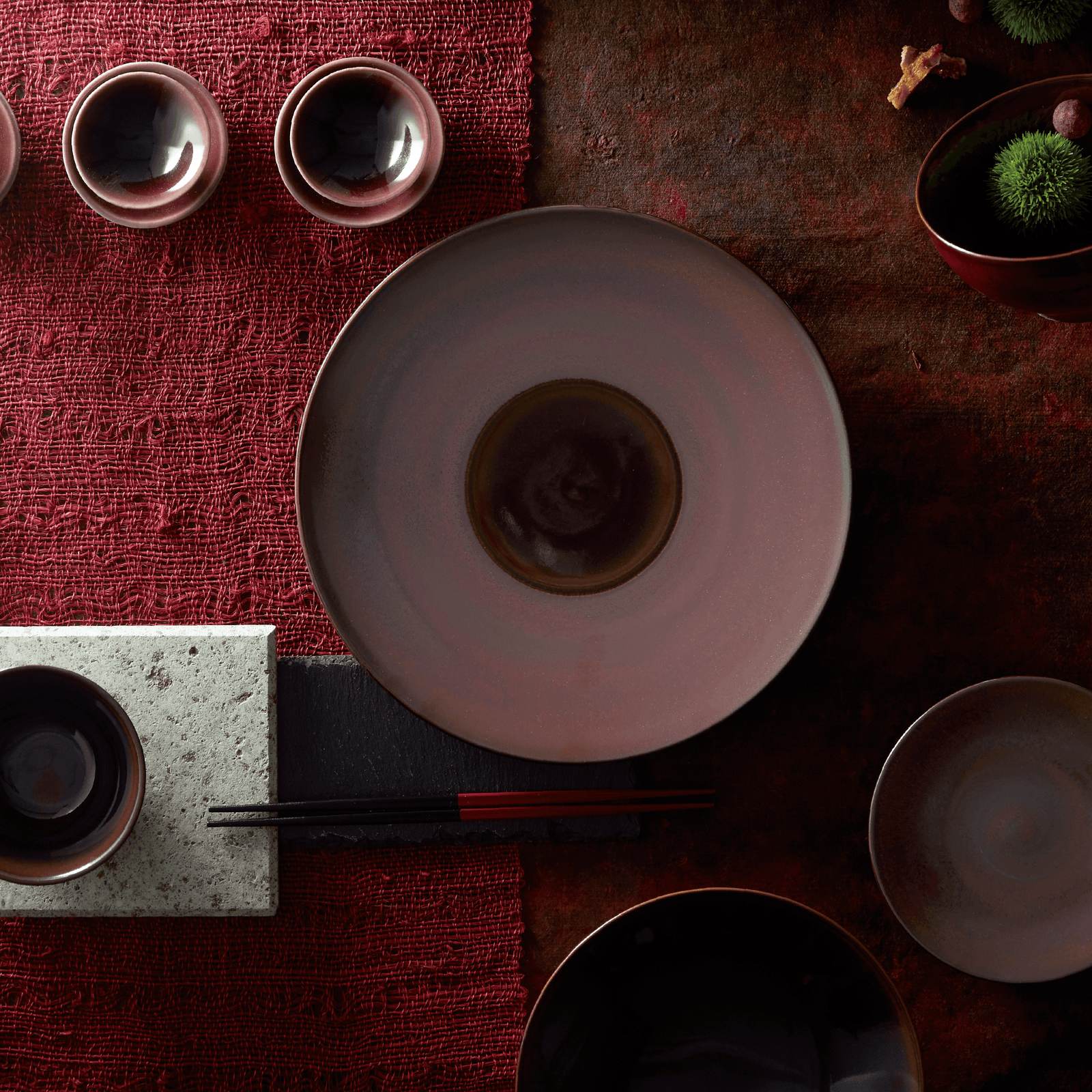 茜（akane） プレート22cm – 皿・プレート – 一流レストラン愛用