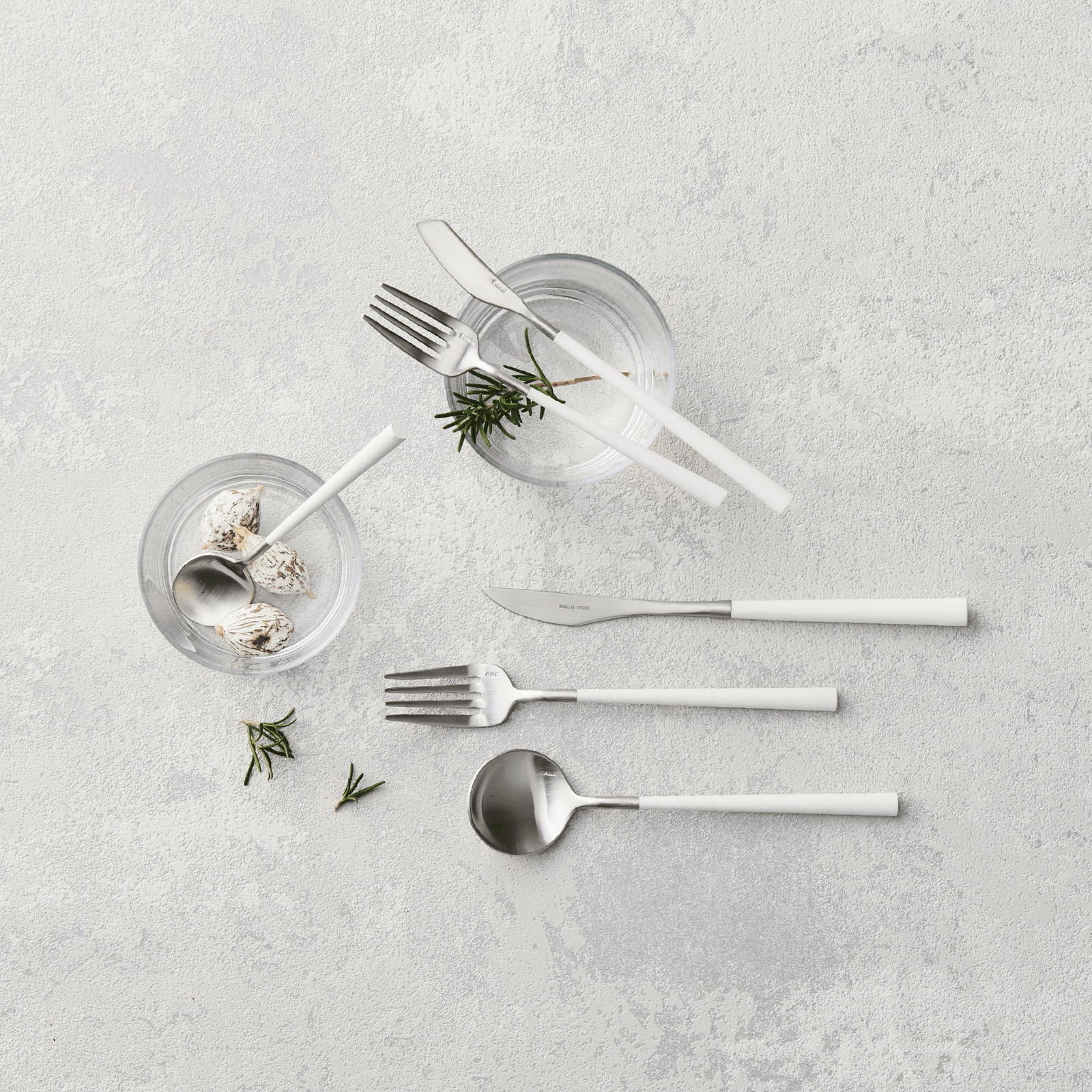 ポーラデザートナイフ（ホワイト） – 箸・カトラリー – 一流レストラン