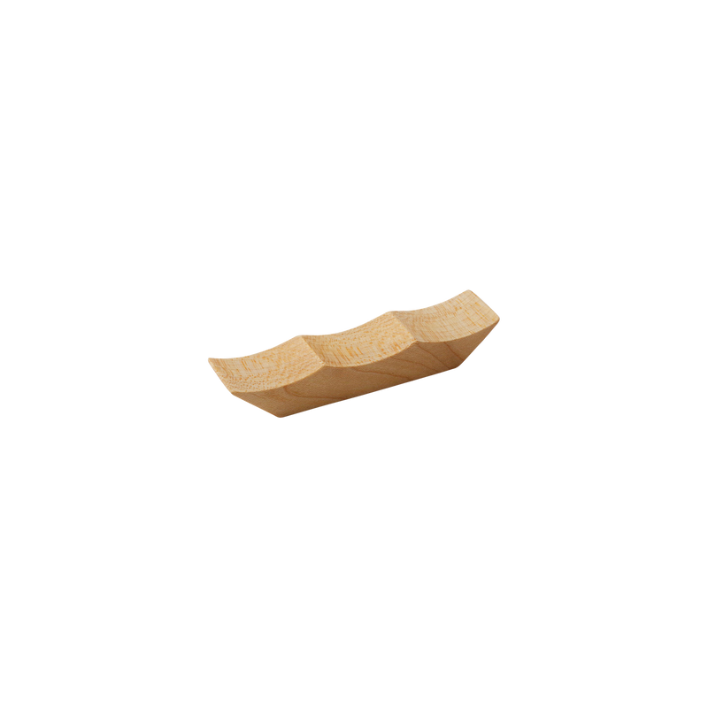 木製カトラリーレスト ウェーブ （ホワイト）