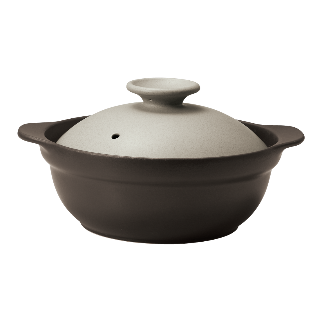 KARL（カール）IH軽量土鍋8号 （グレー/ブラウン）