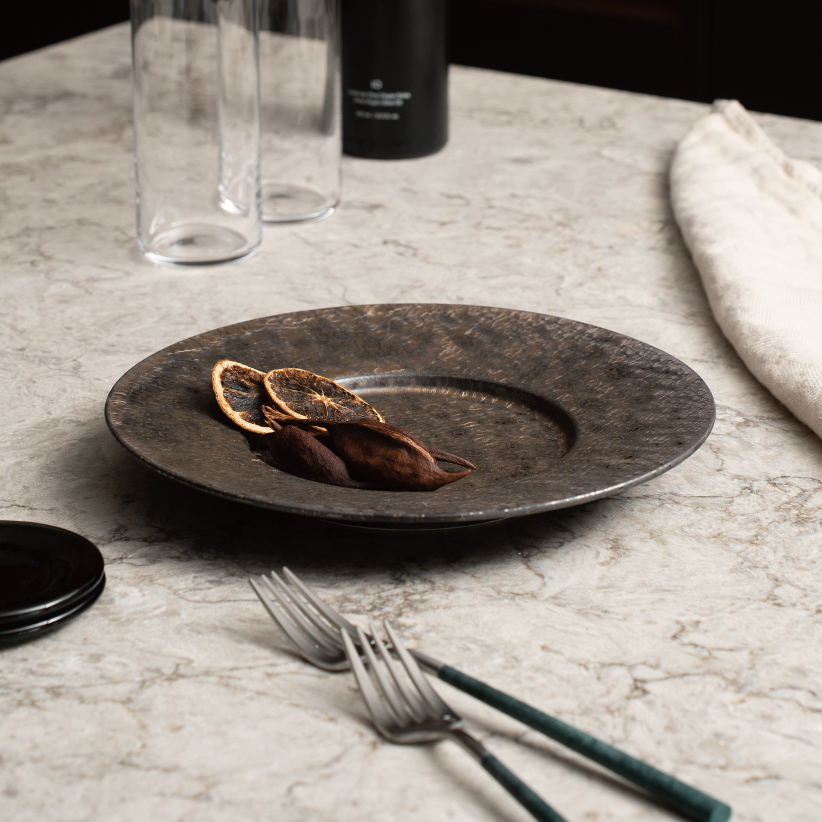 尚（sho） リムプレート24cm – 皿・プレート – 一流レストラン愛用