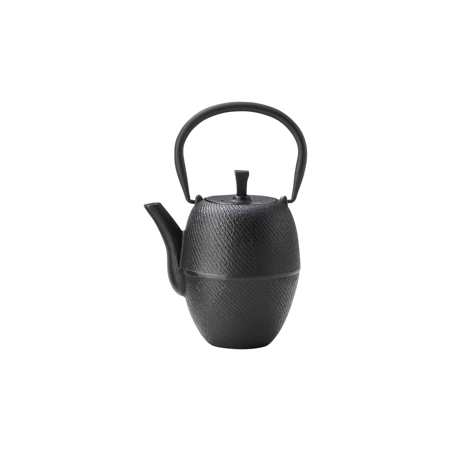 （41-15）急須筒型刷毛目（ブラック）