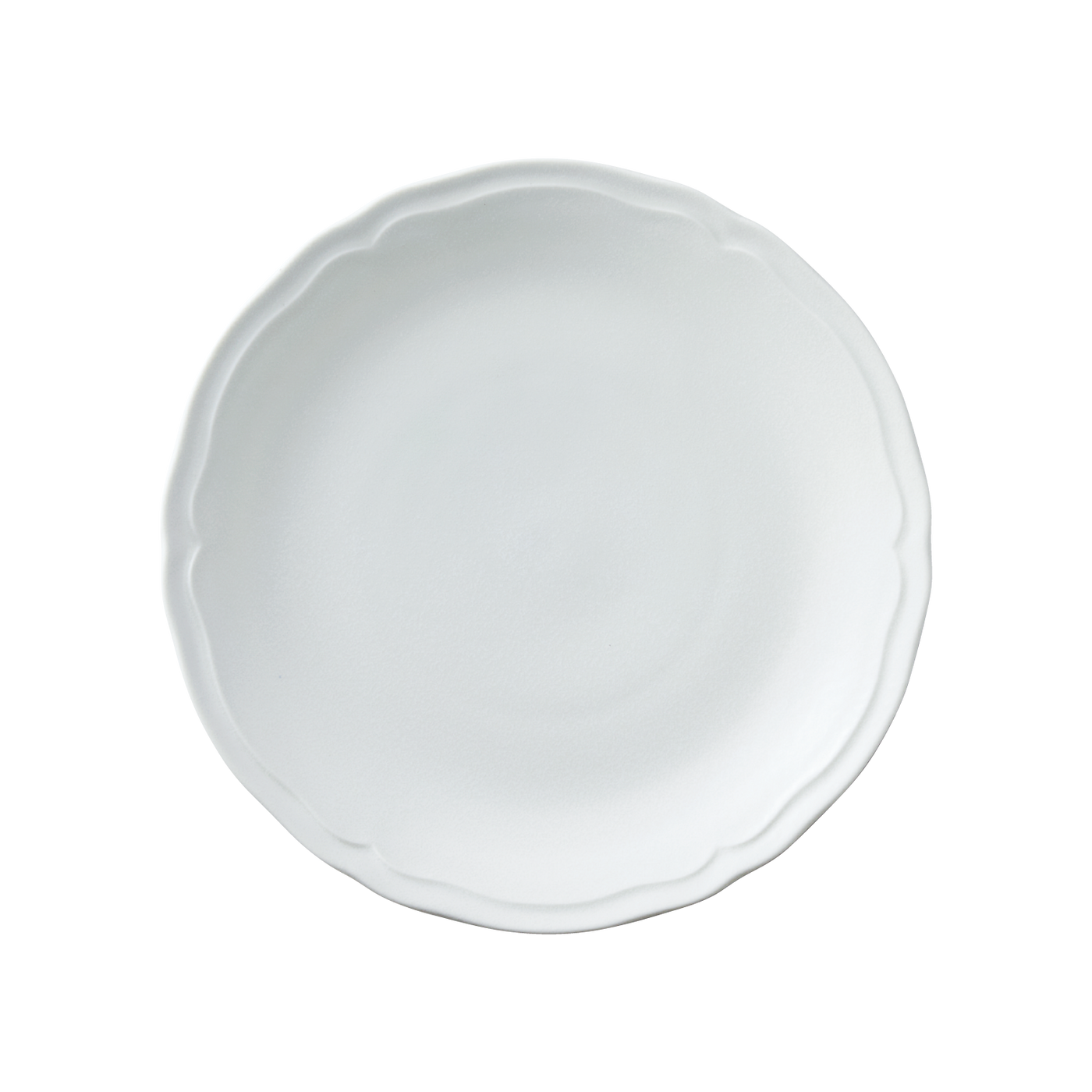 梨花（rinka） プレート24cm（ホワイト） – 一流レストラン愛用 モダン和食器のオンラインストア｜Sala（サラ）