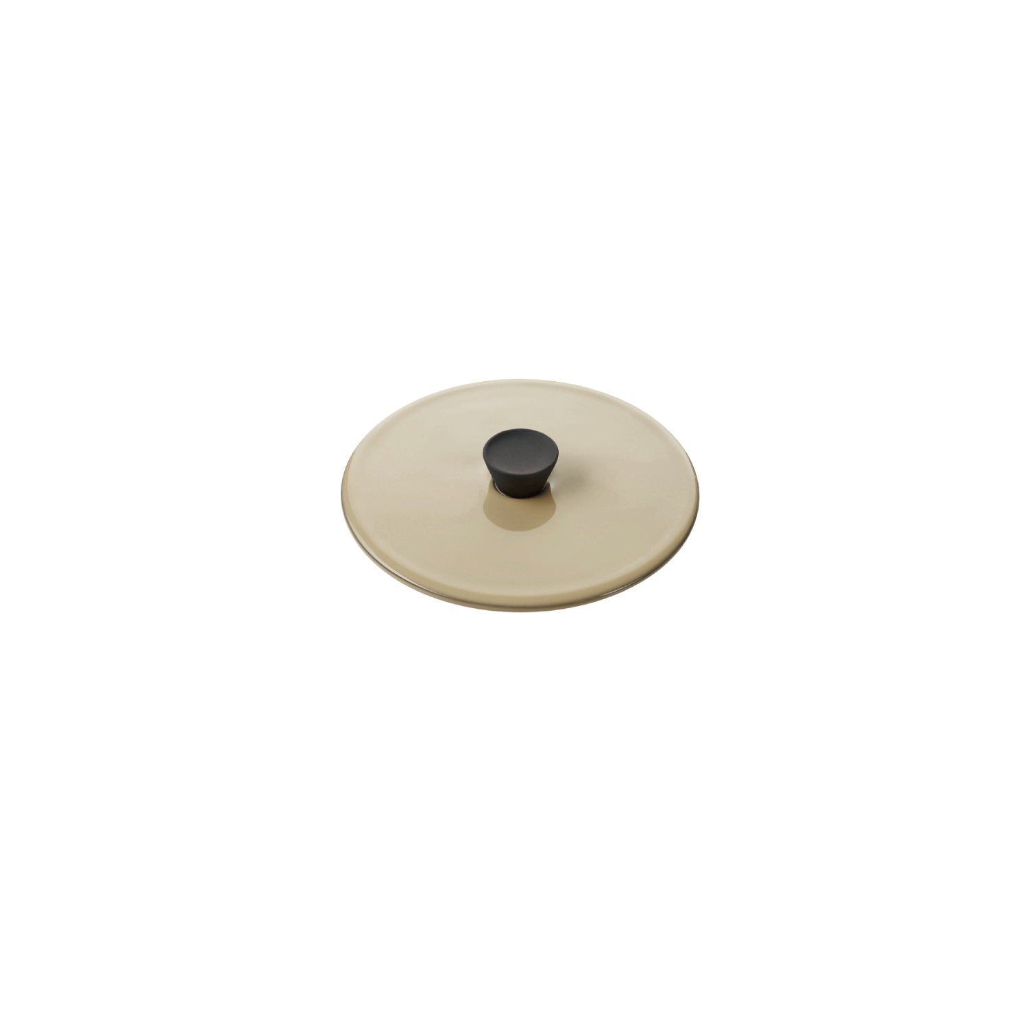 CARACTERE フタ ラウンドキャセロール14cm用（アイボリー）