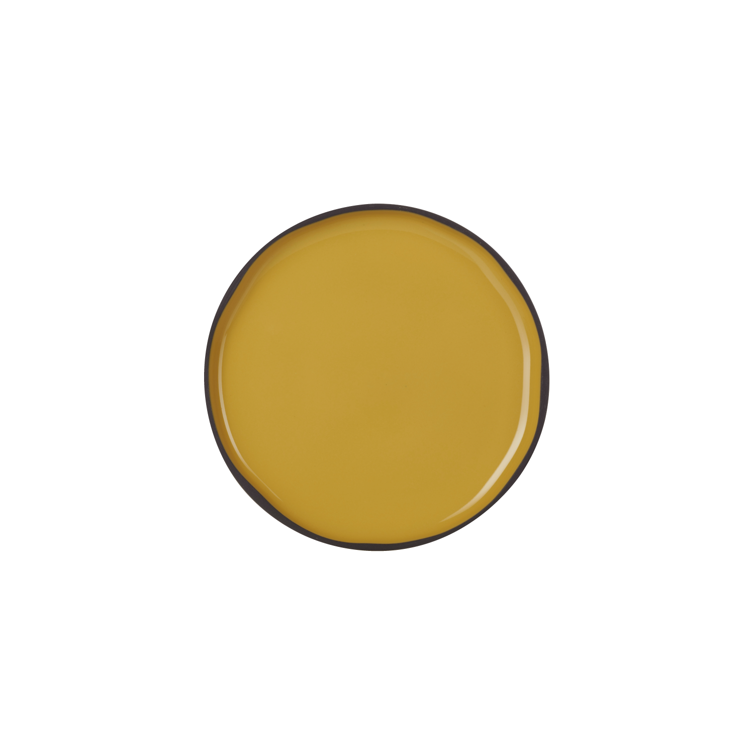 CARACTERE ブレッドプレート 15cm（イエロー）