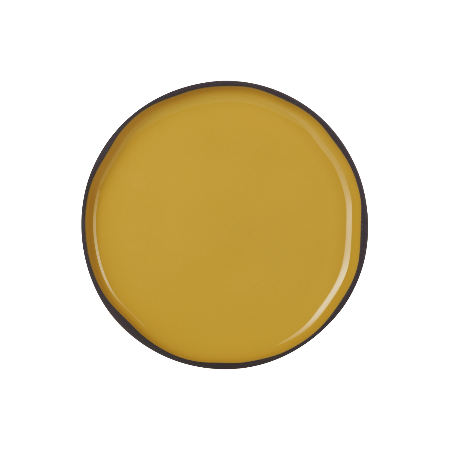 CARACTERE プレート 21cm（イエロー）