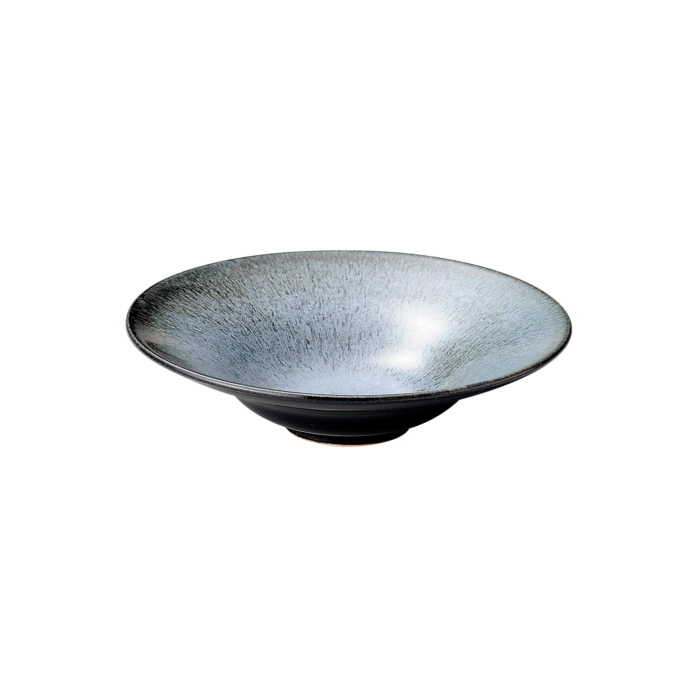 宙（sora） ワイドリムクーププレート21cm（グレー） – スープ・パスタ