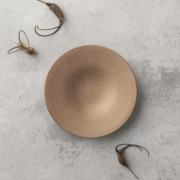 崇雪（shusetsu） ラウンドプレート 26cm（ゴールド） – 皿・プレート