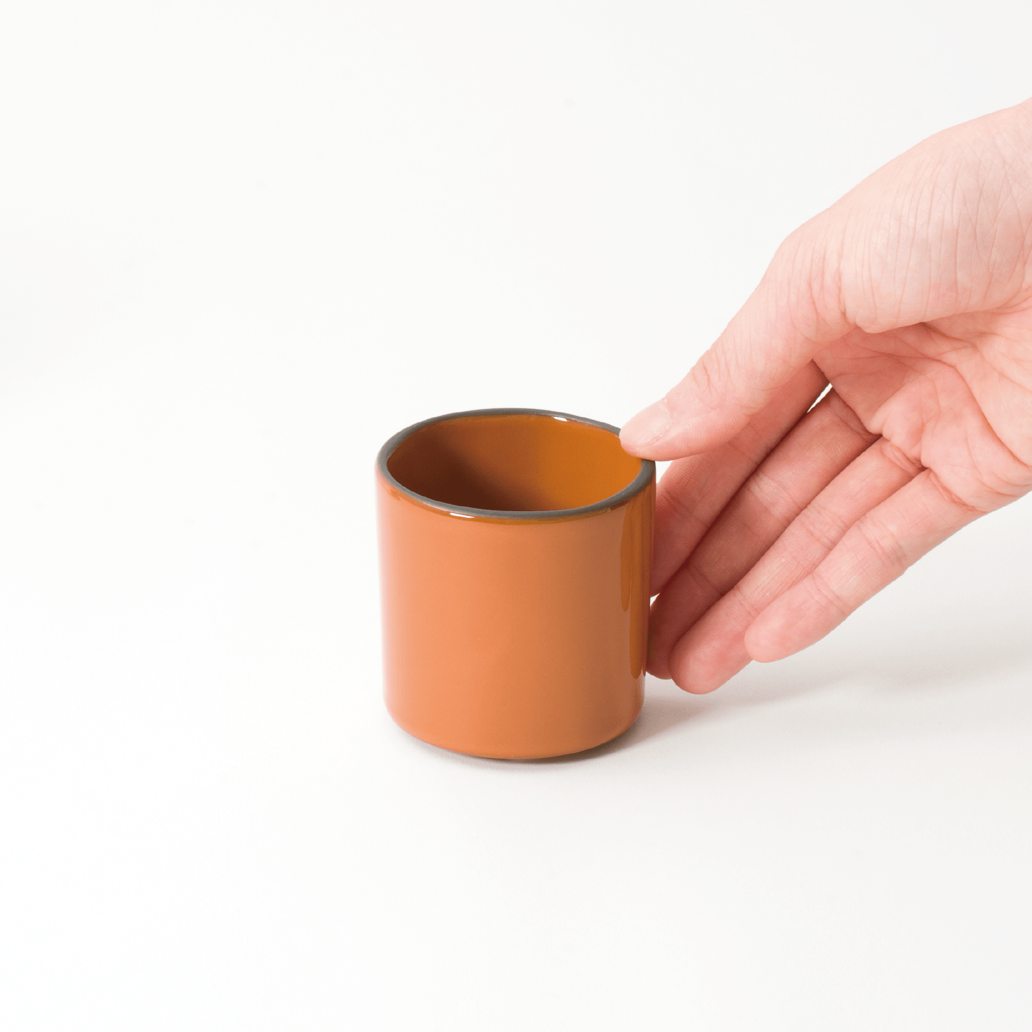 CARACTERE カップ 100cc（オレンジ）