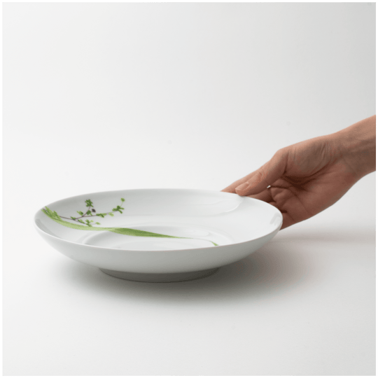 ボタニカルポエム　スーププレート 22㎝
