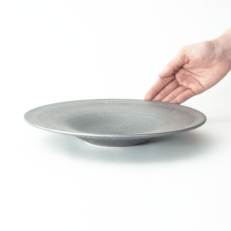 崇雪(shusetsu) ラウンドプレート 26cm(シルバー) – 皿・プレート 崇雪(shusetsu) ラウンドプレート 26cm(シルバー) – 皿・プレート