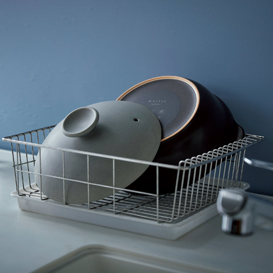 KARL(カール)IH軽量土鍋9号 (グレー/ブラウン)