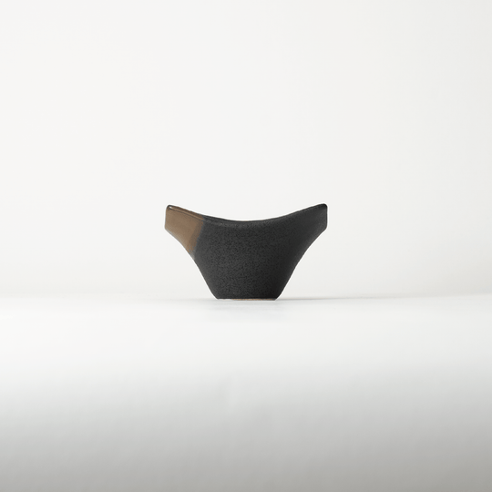 奏（sou） 角小鉢11cm（ゴールド/ブラック）