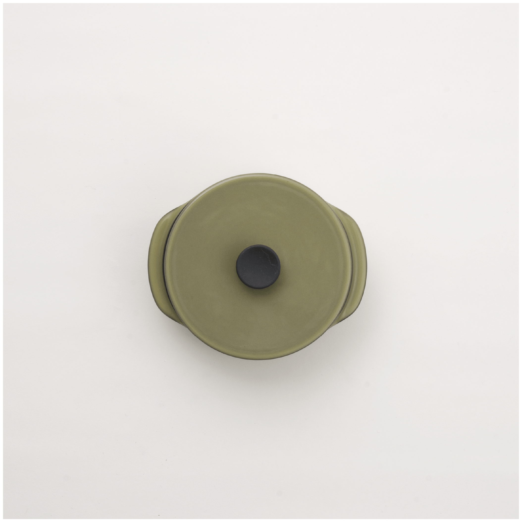 CARACTERE ラウンドキャセロール 14cm（ダークグリーン）