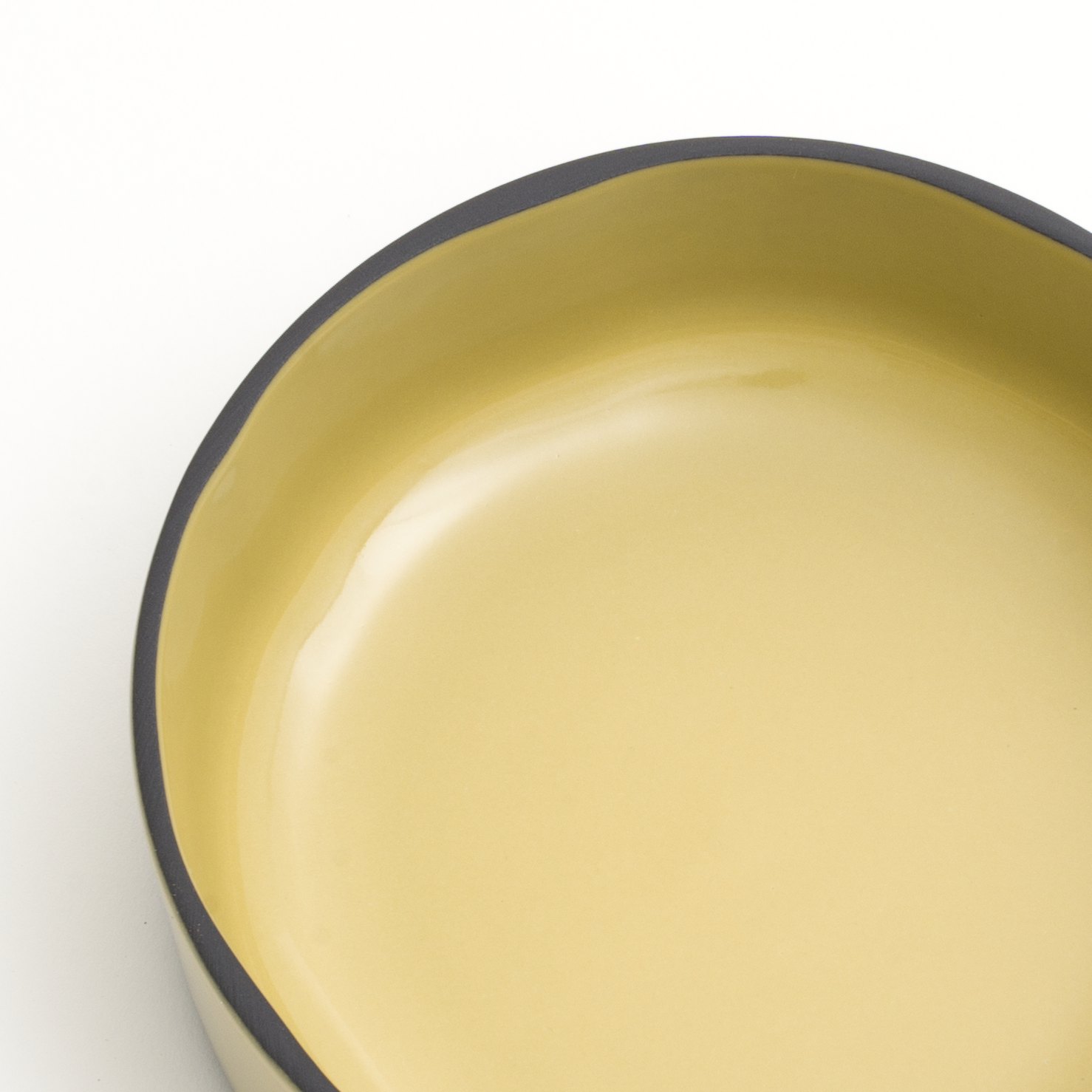 CARACTERE クープディッシュ14cm（イエロー）