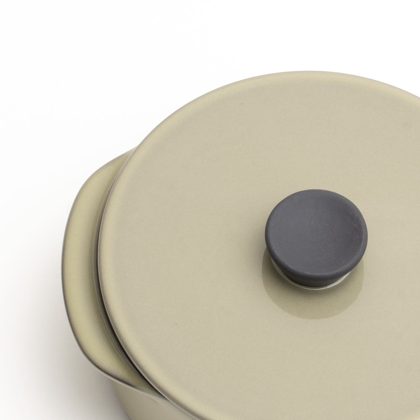 CARACTERE ラウンドキャセロール 14cm（ダークグリーン）