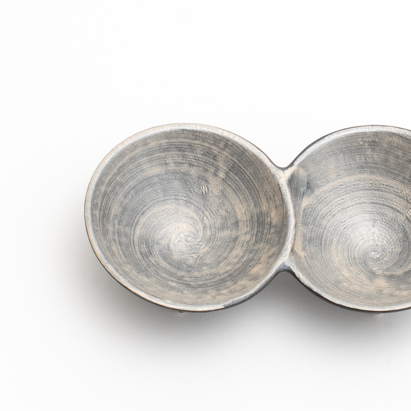 崇雪(shusetsu) 二連豆皿(シルバー) – 豆皿・小皿/皿・プレート 崇雪(shusetsu) 二連豆皿(シルバー) – 豆皿・小皿/皿・プレート