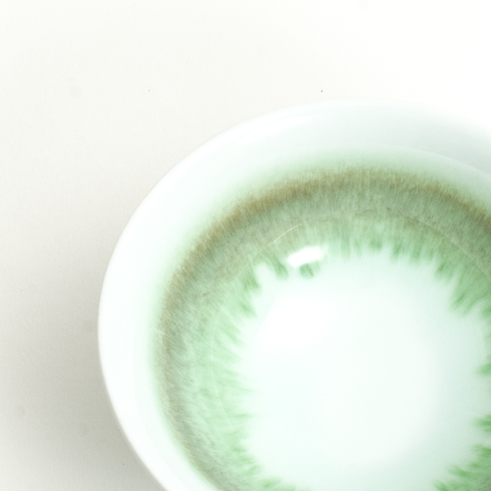 環（tamaki） 高台鉢（グリーン）