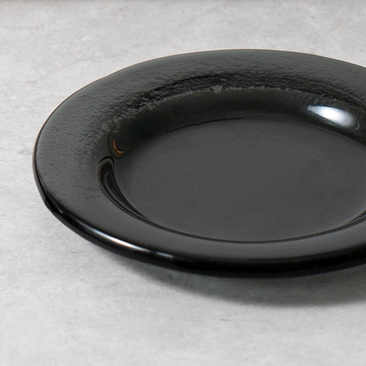 ポルカ ラウンドディッシュ （ブラック）